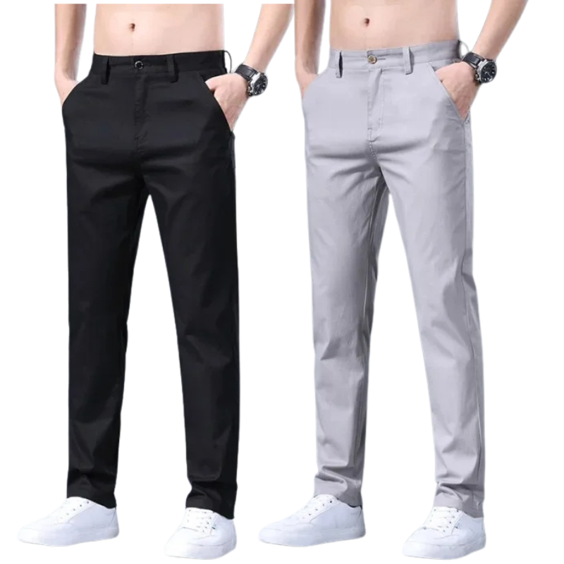 Pague 1 Leve 2 - Calça Sarja de Alfaiataria premium